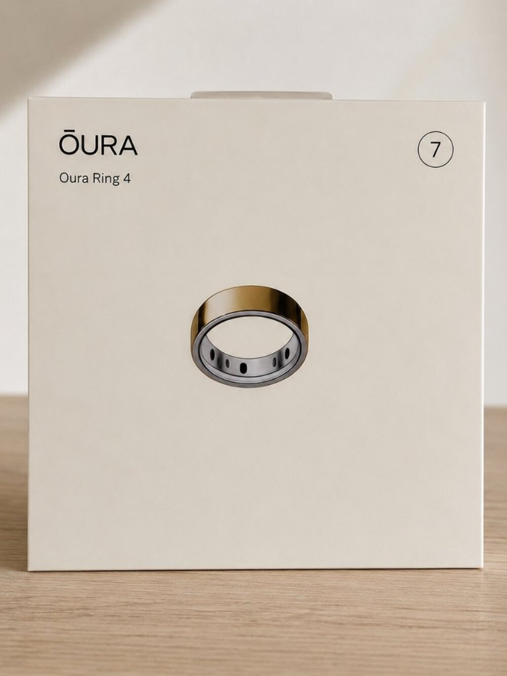 Brand New Oura Ring Gen 4 Gold Size 7 Factory Sealed